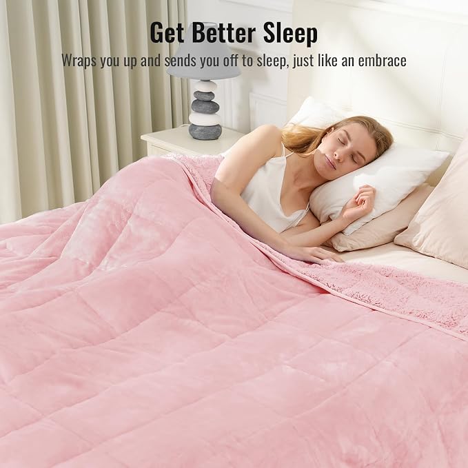 Uttermara Weighted Blankets for Adults Queen Size, 15lbs 60x80 inches Blanket - Image 3