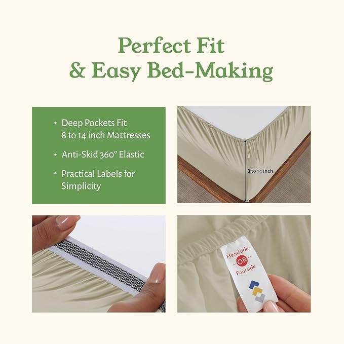 California Design Den Twin Size Sheets Set - Image 6