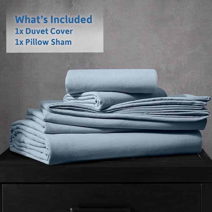 Nestl Stone Blue Duvet Cover Full Size - Image 9