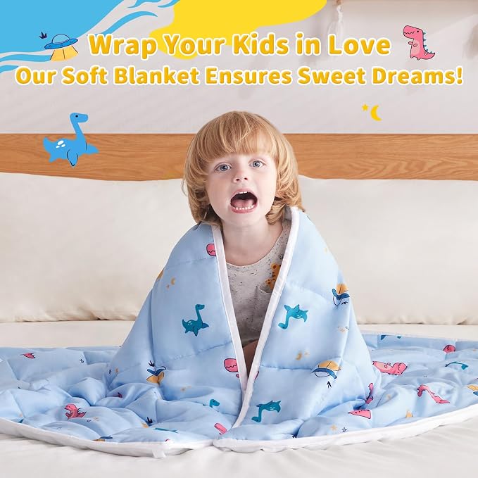 anfie Weighted Blanket Kids Weighted Blanket Cooling Blanket - Image 4