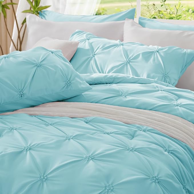 BEDELITE Macaron Blue Queen Comforter Set - Image 6
