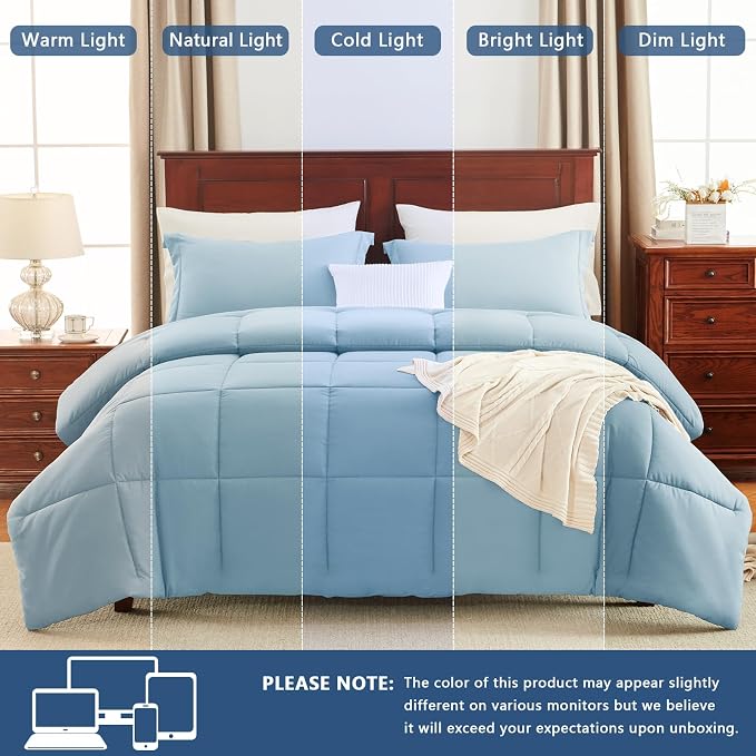 CozyLux King Size Comforter Set - Image 5