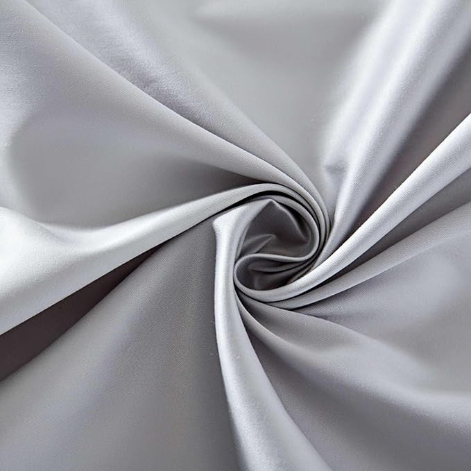 Queen Size Flat Sheet Only, Soft 300 Thread Count 100% Cotton Sheets, Cooling & - Image 3