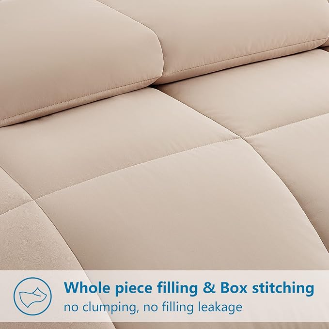 EASELAND Full Size Down Alternative Comforter - Image 3