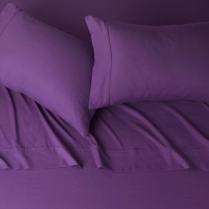 Amazon Basics Lightweight Super Soft, Comfortable, Breathable, Wrinkle - Image 3