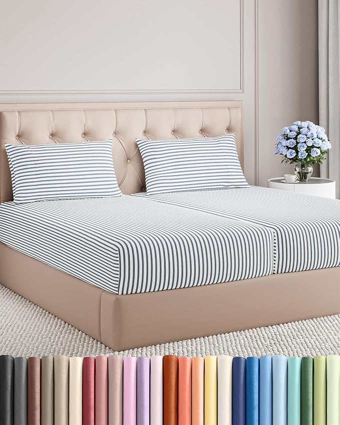 Split King Size 5 Piece Sheet Set by CGKUnlimited