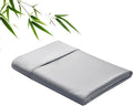 Bamboo Viscose Flat Sheets Only, 400 Thread Count Sateen Weave Twin Size Flat by ZaizaiHome