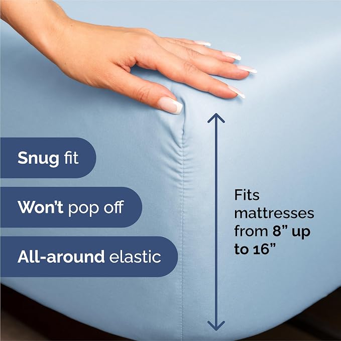 King 6 Piece Sheet Set - Image 3