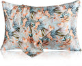 MANSPHIL Tropical 100% Silk Pillowcases Queen Size, 22 Momme Mulberry Silk by MANSPHIL
