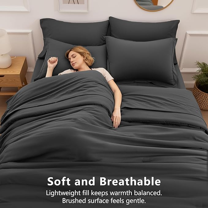 HIMEET Oversized King Size Comforter Sets - Image 4