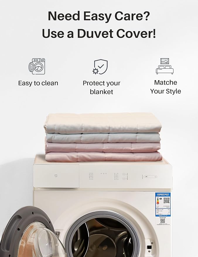 Weighted Idea Weighted Blanket for Adults Cooling Breathable Heavy Blanket - Image 5