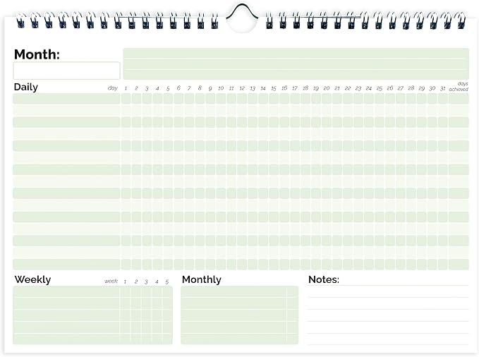 HADIGU Habit Tracker Calendar, - Image 2