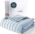 YnM Cooling Weighted Blanket for Adults, 40lbs Heavy Bed Throw Comforter by YNM