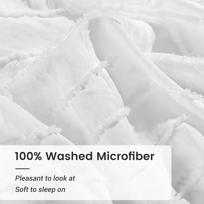 NEXHOME PRO Twin Duvet Cover, Soft and Lightweight 100% Washed 100% Washed - Image 3