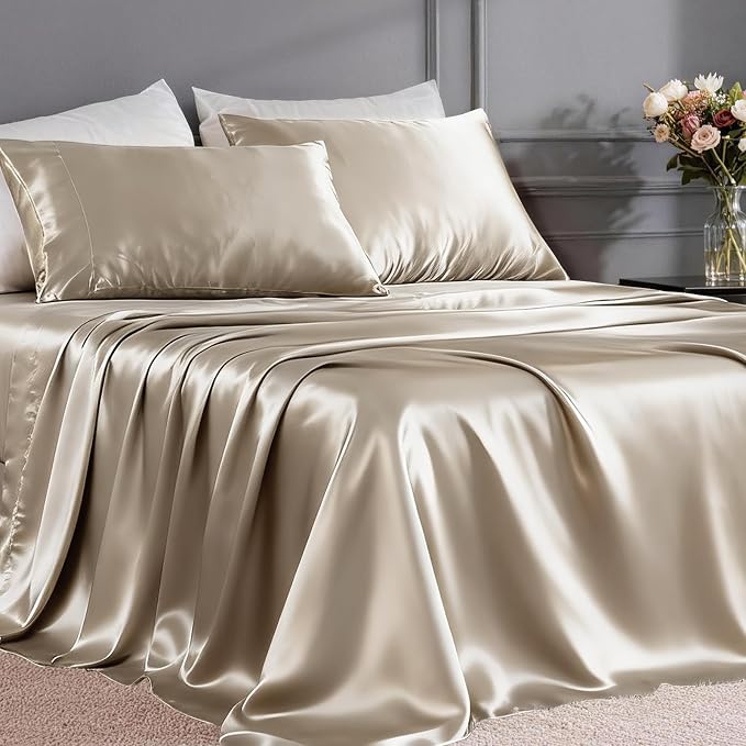FreshCulture Satin Sheets California King by FreshCulture