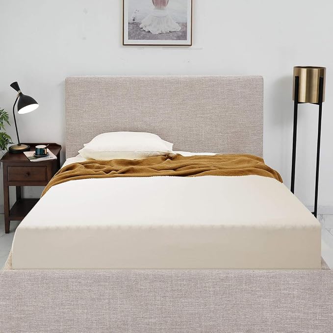 Fitted Sheet- COSMOPLUS Twin Fitted Sheet Only（No Flat Sheet or Pillow Shams） - Image 2