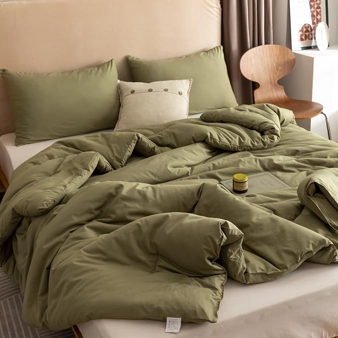 ROSGONIA Oversized King Comforter 128x120 - Image 3