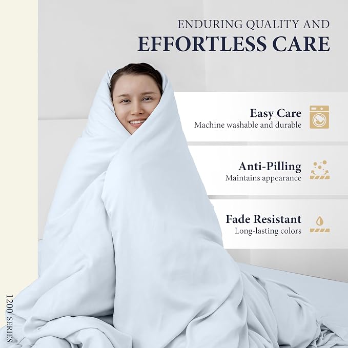 100% Egyptian Cotton Sheets California King Size - Image 7