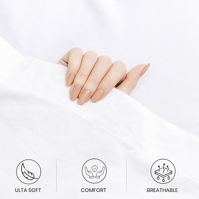 GOLD TEXTILES Twin Flat Sheet 24 Pack – Brushed Microfiber Top Sheets - Image 4