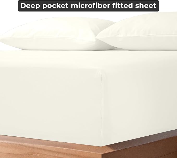 Royale Linens Fitted Sheet King - Image 6