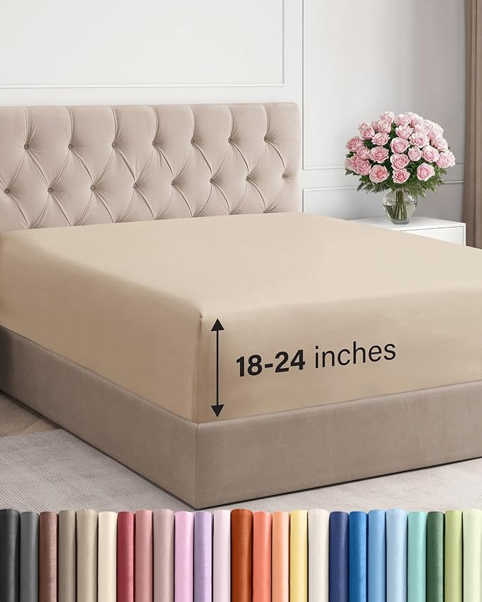 Extra Deep Full Fitted Sheet by CGKUnlimited