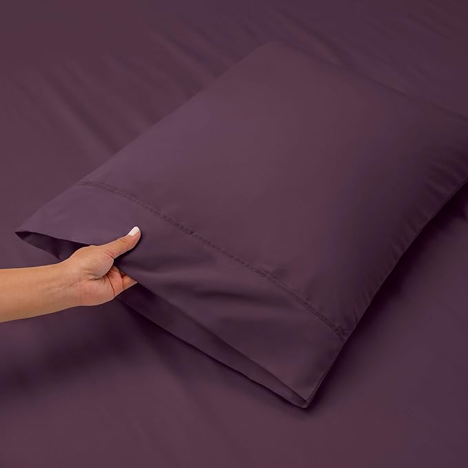 Hearth & Harbor Luxury Soft 6 Piece Bed Sheet Set Extra Deep Pocket Fitted - Image 7