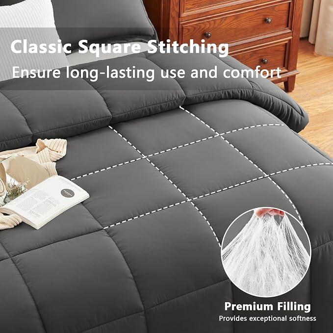 CozyLux King Size Comforter Set - Image 2