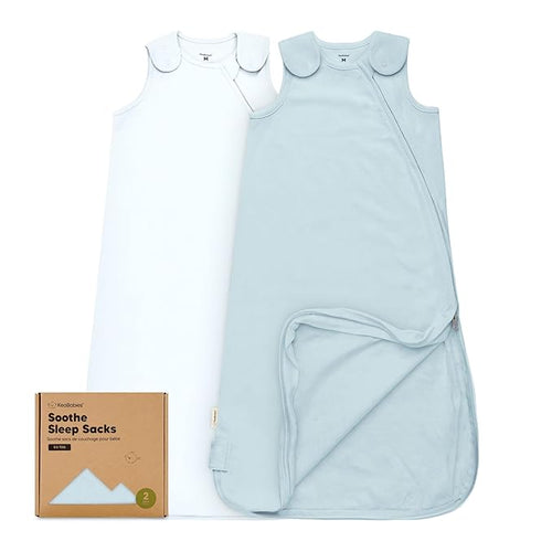 2-Pack Organic Baby Sleep Sacks, 100% Cotton by KeaBabies