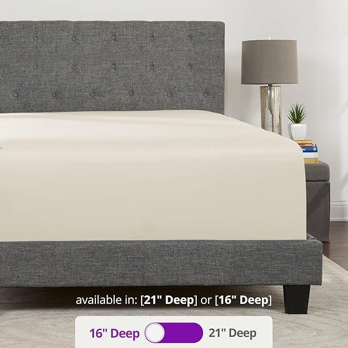 Kids Twin Fitted Sheet – REAL Extra Deep Pocket Kids Twin Fitted Sheet Only – - Image 3