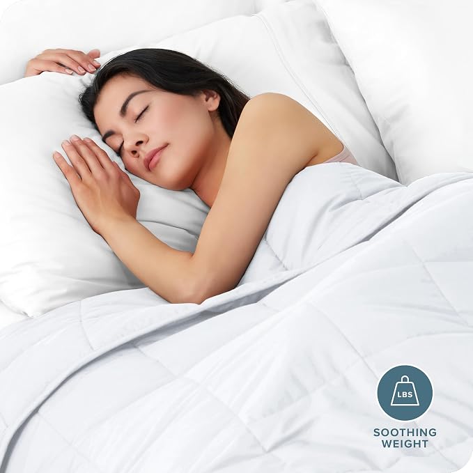 Bare Home Weighted Blanket Queen Size 20lb - Image 2
