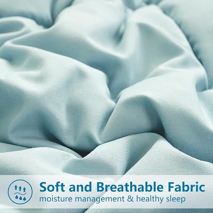 EASELAND King Size Down Alternative Comforter - Image 4