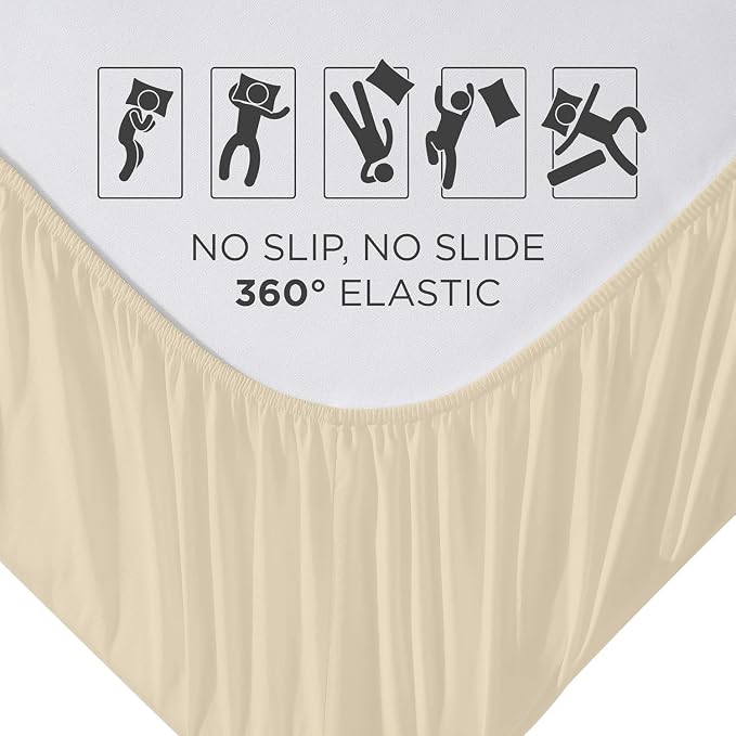 Royale Linens Fitted Sheet Twin XL - Image 5