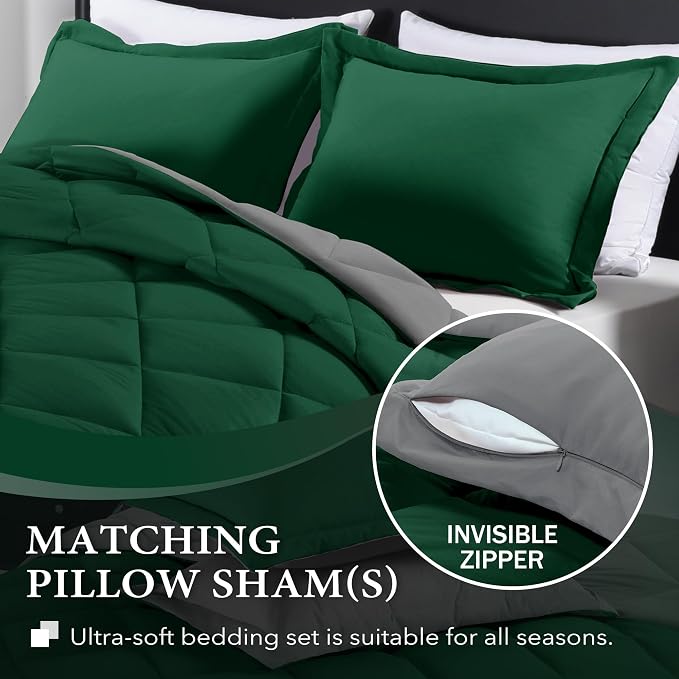 downluxe Queen Comforter Set - Image 3