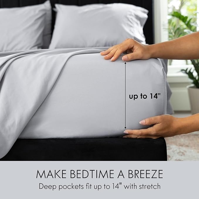 ClevaHome King Size Sheet Set - Image 2