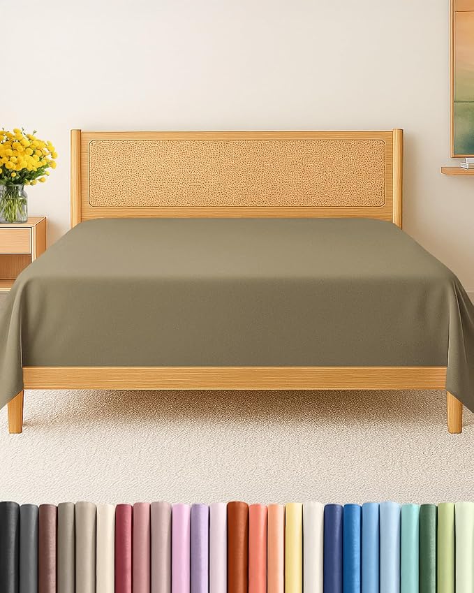 King Size Flat Sheet by CGKUnlimited