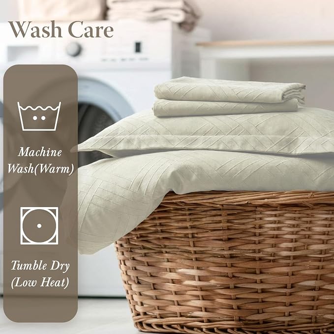 Threadmill Luxury 100% Cotton Queen Bed-Sheets - Image 8