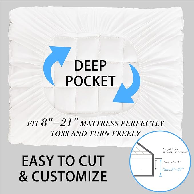 CYMULA Full XL Mattress Topper - Image 7
