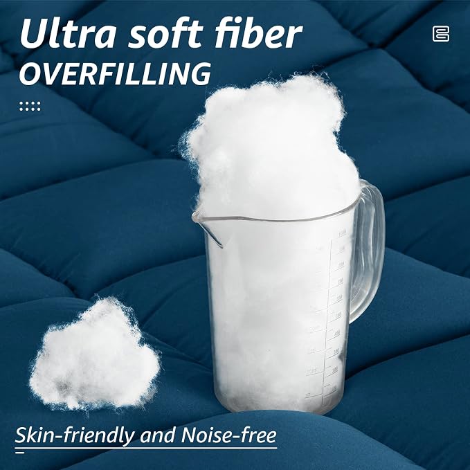 HYLEORY All Season California King Size Bed Comforter - Image 3