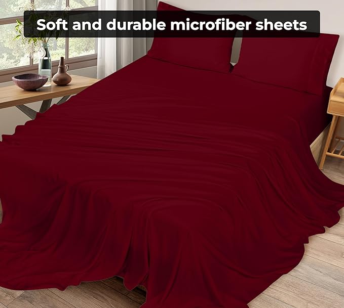 Royale Linens Twin XL Flat Sheet - Image 4
