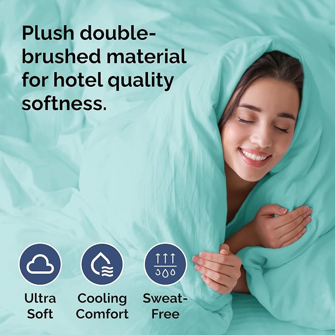 Duvet Cover Queen Size Set - Image 3