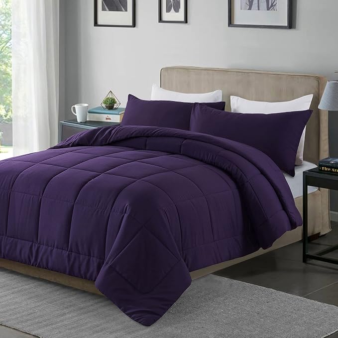 DOWNCOOL Queen Comforter Set -All Season Bedding Comforters Sets - Image 2