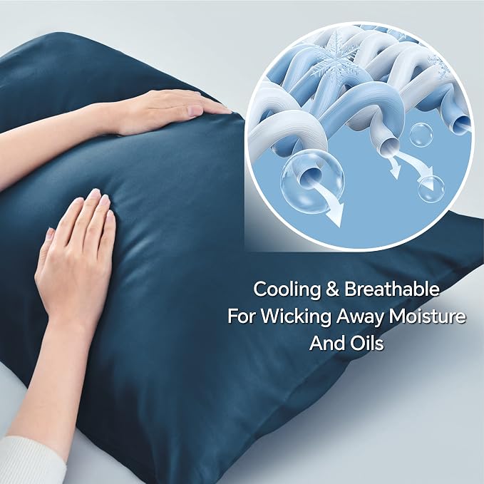 BEDELITE Body Pillow Cover, 20x54 Inches, Rayon Made from Bamboo, Breathable & - Image 4