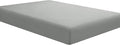 Sfoothome Queen Grey Fitted Sheet Only, Wrinkle Free by Sfoothome