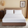 100% Egyptian Cotton Fitted Sheet Twin XL/Split King Size, 600 Thread Count by ZaizaiHome