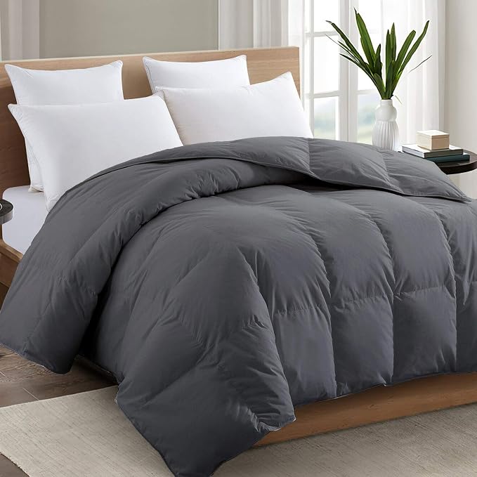 TEXARTIST Premium 2100 Series Queen Comforter All Season Breathable Grey by TEXARTIST