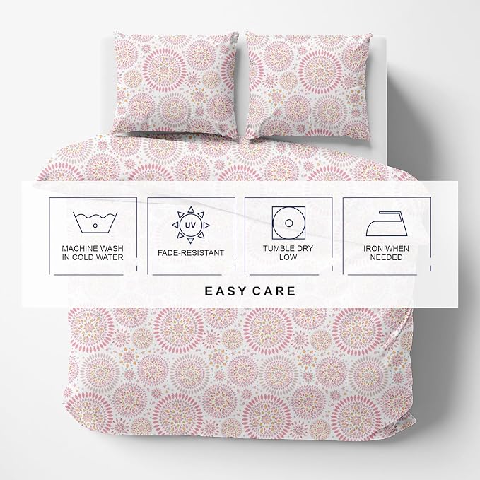 Kotton Culture 120"x98" 1 Pc Oversized King Duvet Cover Only 100% Egyptian - Image 7