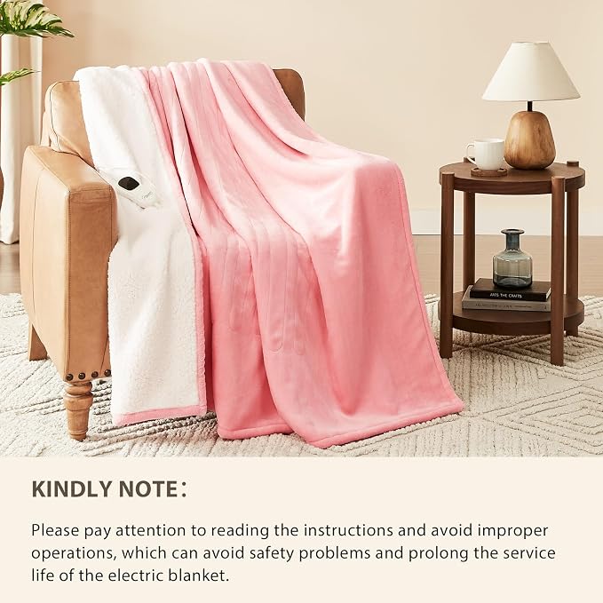 Homemate Heated Blanket Electric Throw - Image 7