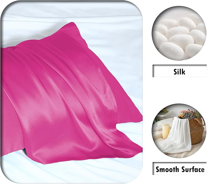 Mulberry Silk Pillowcase for Hair and Skin Pillow Case - Image 2