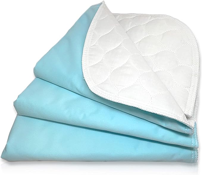 RMS Ultra Soft 4-Layer Washable and Reusable Incontinence Bed Pad by RMS