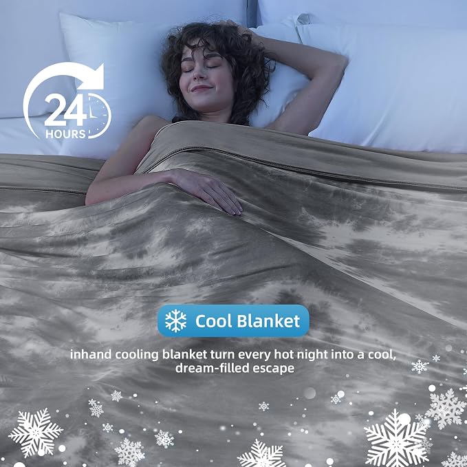 inhand Cooling Throw Blanket, Cooling Blankets - Image 7